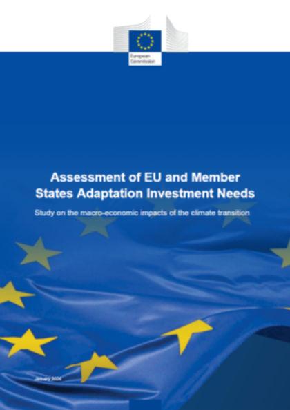 Evaluación de las necesidades de inversión en adaptación en la UE y los Estados miembros